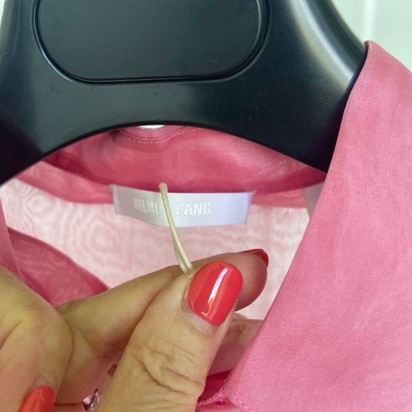 Helmut Lang Organza Shirt...NWT - Picture 7 of 11